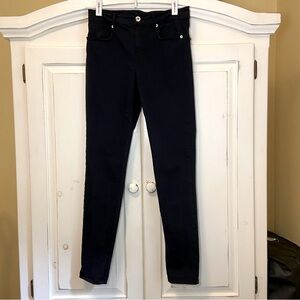 Massimo Dutti Skinny Fit Navy Pants